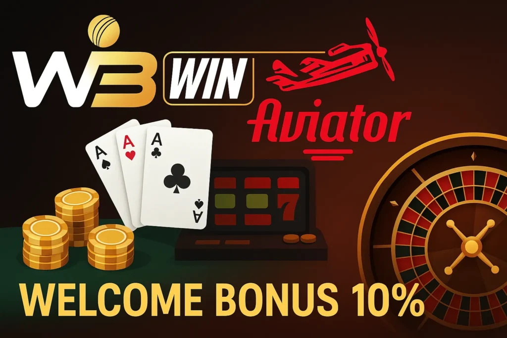 WinBuzz Aviator and casino bonus promotional banner.